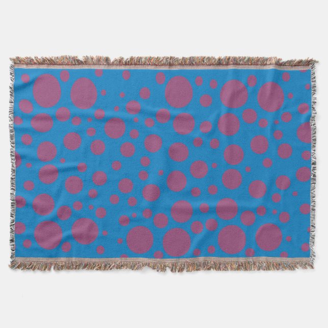 lila Leidenschaft Gefühl blauer Mond Kunst schwind Decke (Vorderseite)