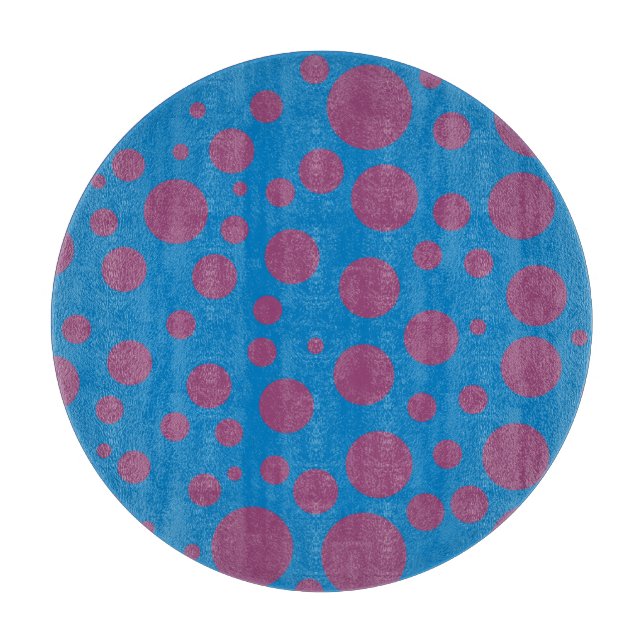 lila Leidenschaft Gefühl blauer Mond Kunst schwind Schneidebrett (Vorderseite)