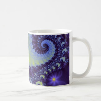 Lila Leidenschaft Kaffeetasse