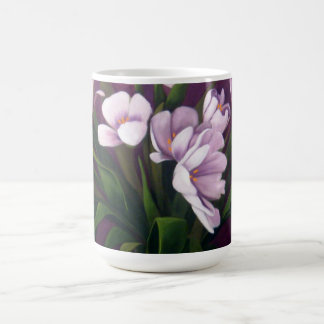 Lila Leidenschafts-Tulpe-Kaffeetasse Tasse