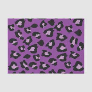 Lila Leopard-Druck-Seidenpapier Seidenpapier