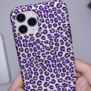 Lila Leopard-Muster Case-Mate iPhone Hülle