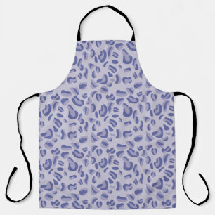 Lila Leopard Pattern Lavendel Schürze