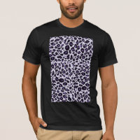 Lila Leoparddruck