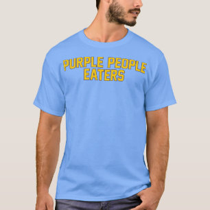Lila Leute essen T-Shirt