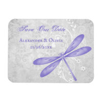 Lila Libelle speichert das Datumsfenster