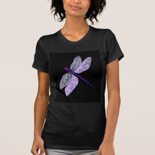 Lila Libelle T-Shirt