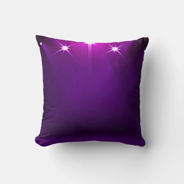 LILA LICHTE DURCH PILLOW! KISSEN (Vorderseite)