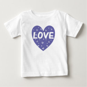 Lila Liebe Baby T-shirt