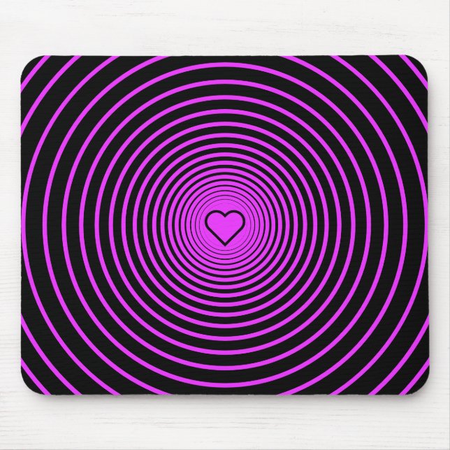 Lila Liebe - Farben hinzufügen Mousepad (Vorne)