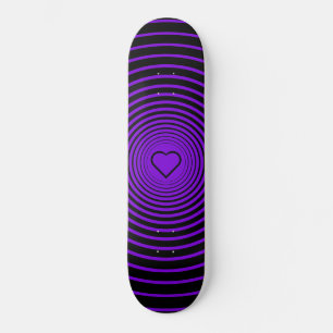Lila Liebe - Farben hinzufügen Skateboard