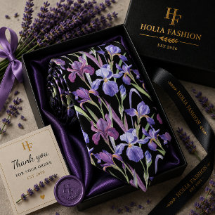 Lila-lila Halsband Krawatte