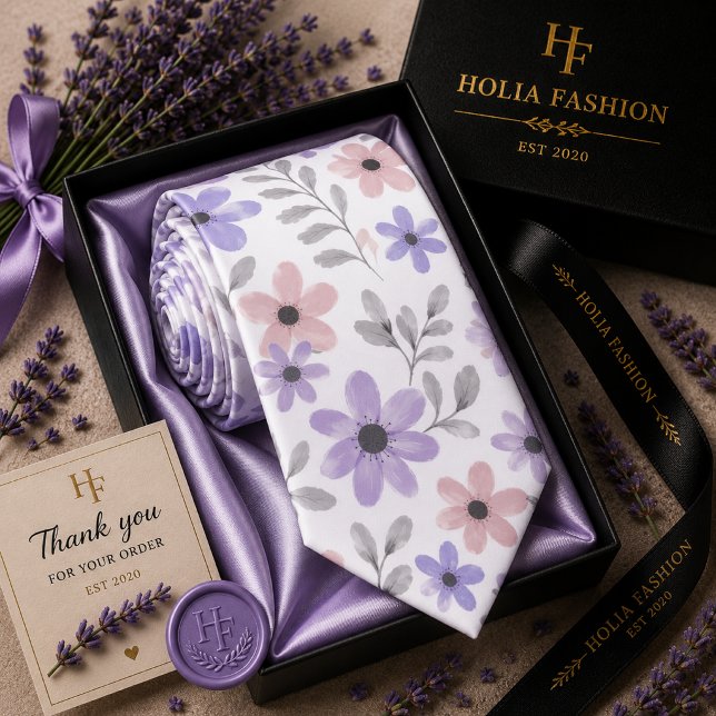 Lila-lila Halsband Krawatte (Von Creator hochgeladen)