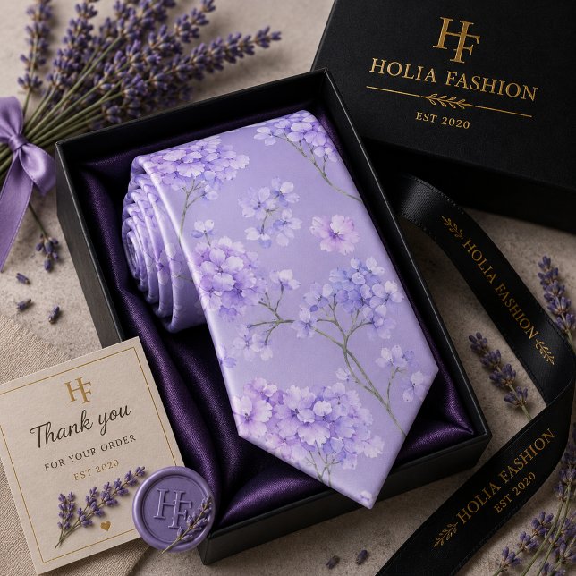 Lila-lila Halsband Krawatte (Von Creator hochgeladen)