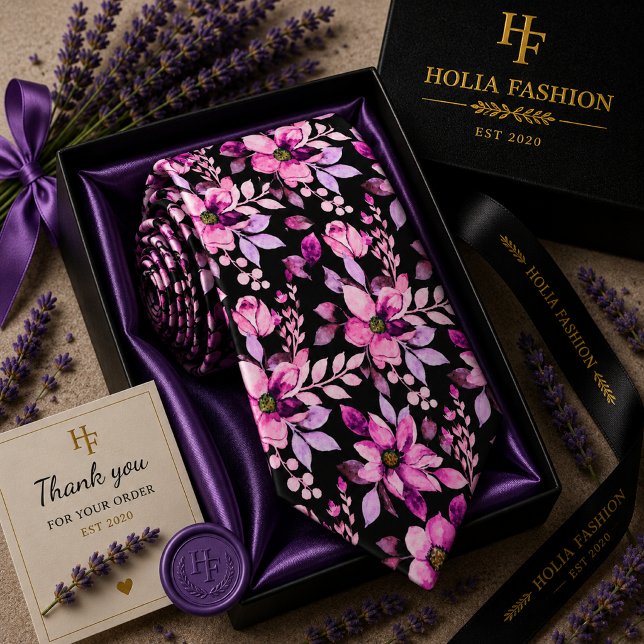 Lila-lila Halsband Krawatte (Von Creator hochgeladen)
