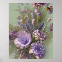 Lila lila rosa Haufen Blume schön