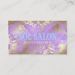 Lila lila Wellness-Center, Salon oder Butike mit Visitenkarte