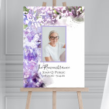 Lila Lilac Blume Wasserfarbenfeier