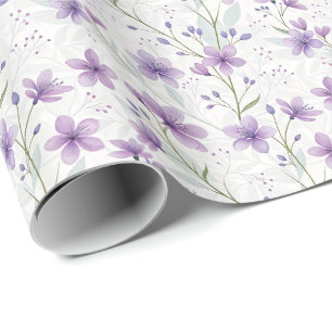 Lila Lilac Geschenkpapier