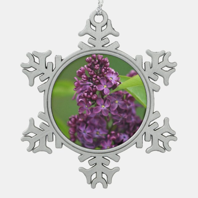 Lila Lilac Ornament (Vorderseite)