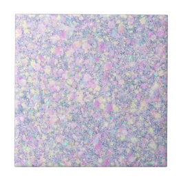 Lila Lilac Pink Opaleszenz Imitate Glitzer Solid Fliese