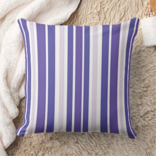 Lila Lilac-Streifen Kissen