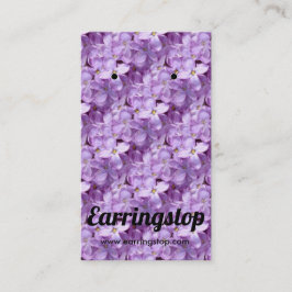 Lila Lilacs-Blume sammeln Karten