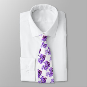 Lila Lilacs Krawatte