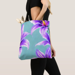 Lila Lilly des Valley Pattern