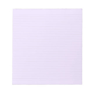 Lila Linie mit 3 mm Notizblock