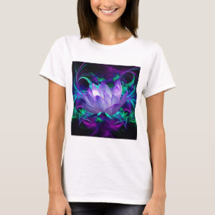 Lila Lotos-Blume und seine Bedeutung T-Shirt
