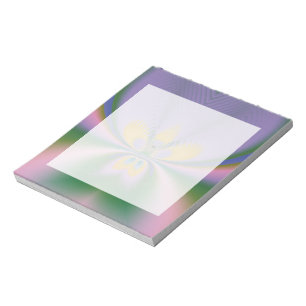 Lila Lotus Notizblock