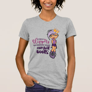 Lila-Lovin' Tomboy Princess T-Shirt (Heather)