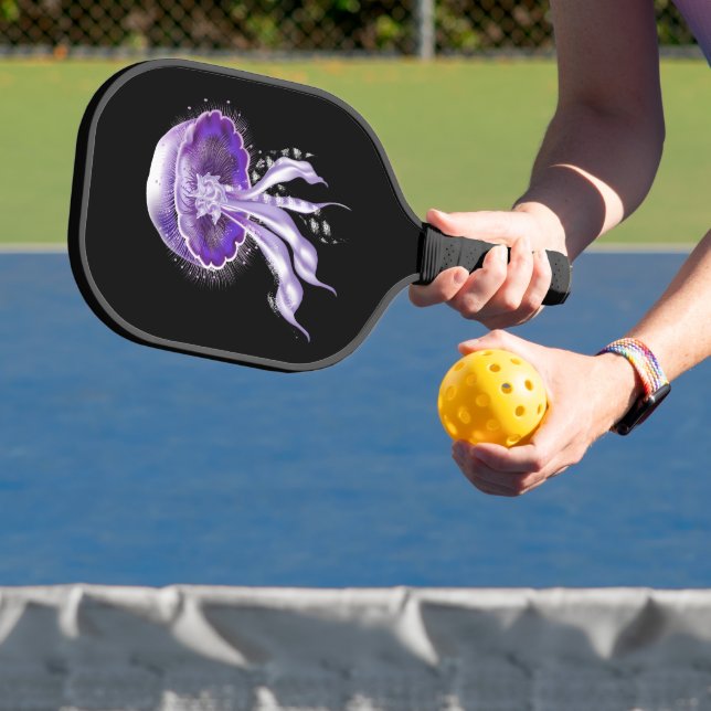 Lila Lumineszenz Pickleball Schläger (InSitu)