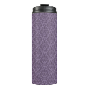 Lila Luxustapete Thermosbecher