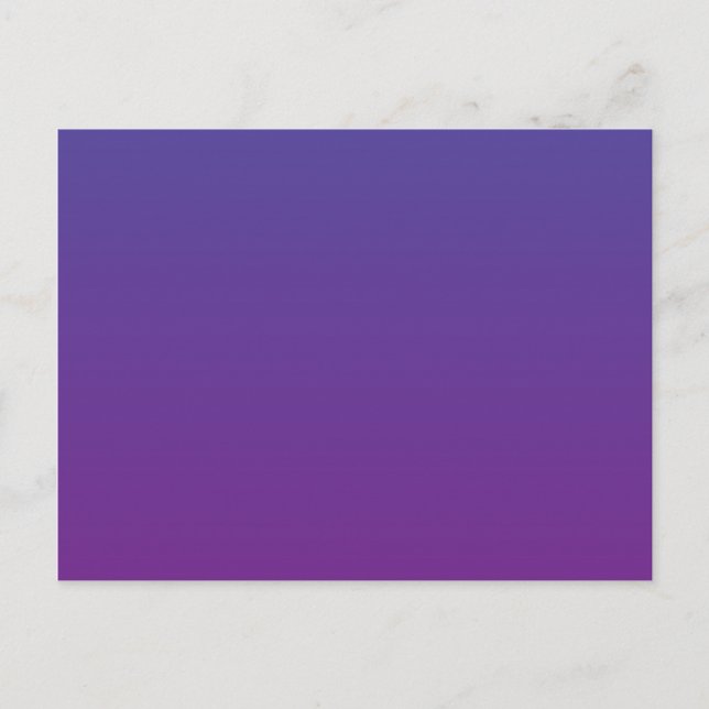 Lila Magie Postkarte (Vorderseite)