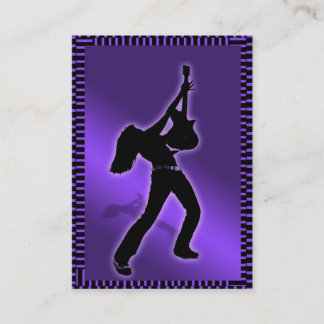 "Lila majestätische" Chubby Karte