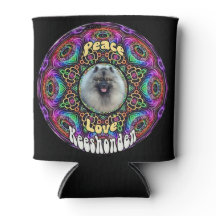 Lila Mandala kann coozie