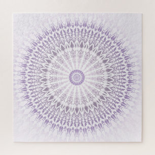 Lila Mandala Puzzle