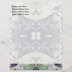 Lila Märchen Briefbogen