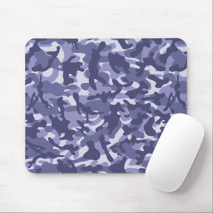Lila Marine Camouflage Mousepad
