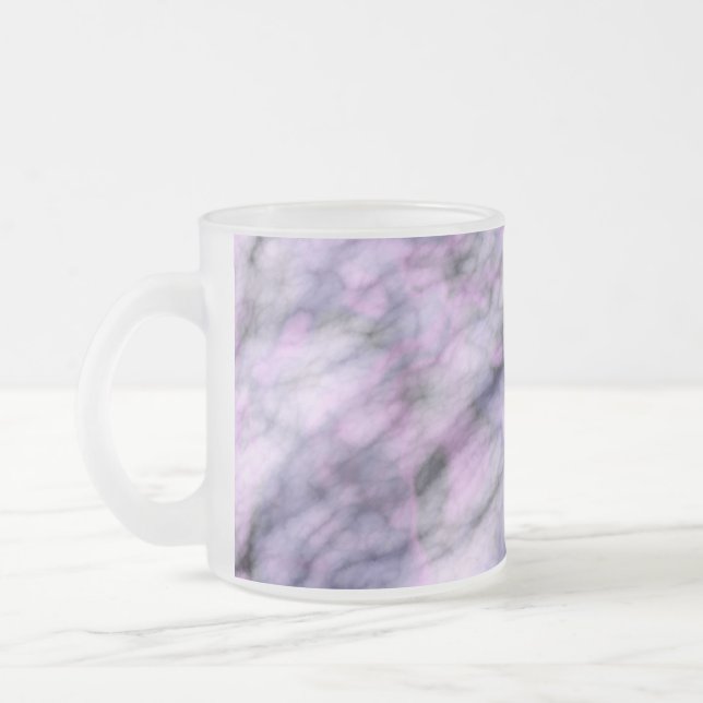 Lila Marmor Mattglastasse (Links)