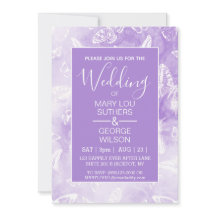 Lila Marmorbutterfliegen