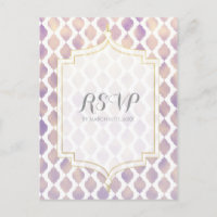 Lila marokkanisches Hochzeitsszenario