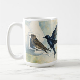 Lila Martin Landlord Nature Swallow Bird Gourds Kaffeetasse