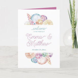 Lila Meeresfrüchte-Muschel Programm