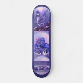 Lila Meerjungfrau-Skateboard Skateboard