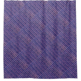 Lila Metallkettenpost Metallischer mittelalterlich Duschvorhang