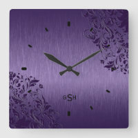 Lila Metallkonstruktionen aus gebürstetem Stahl Lo