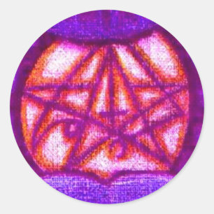 Lila Miasma Sigil Stickers